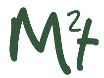 Logomarca M2T Treinamentos e consultoria, com fundo branco e escrita verde.